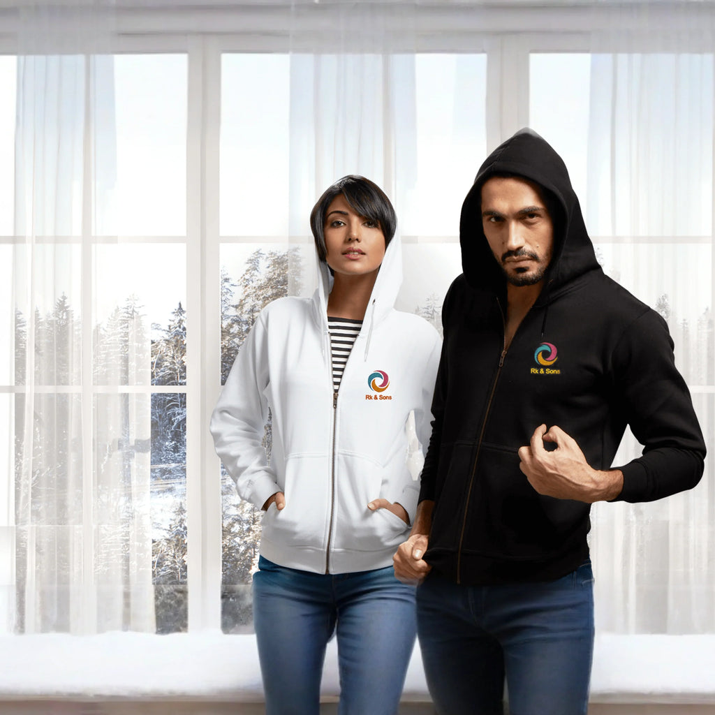 Men's Embroidered Hoodies Style Cotton T-Shirts