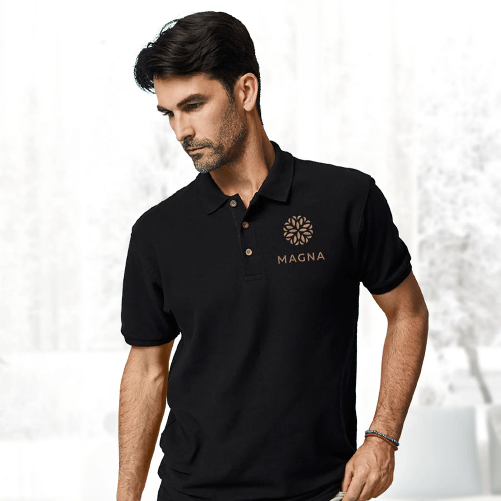 Men's Embroidered Polo Cotton T-Shirts