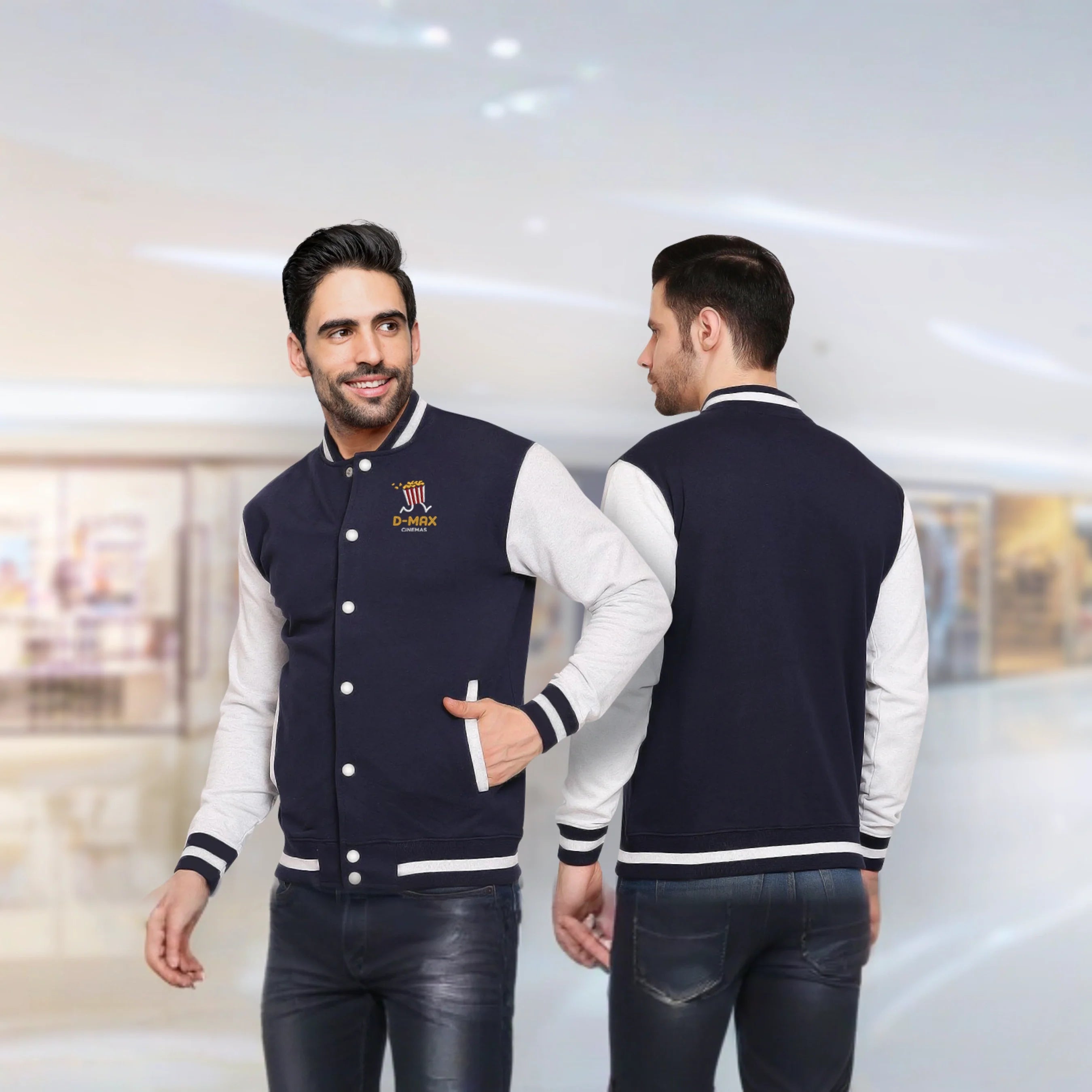 Men's Embroidered Varsity