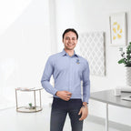 Men's Printed Full Sleeve Polyester Shirts
