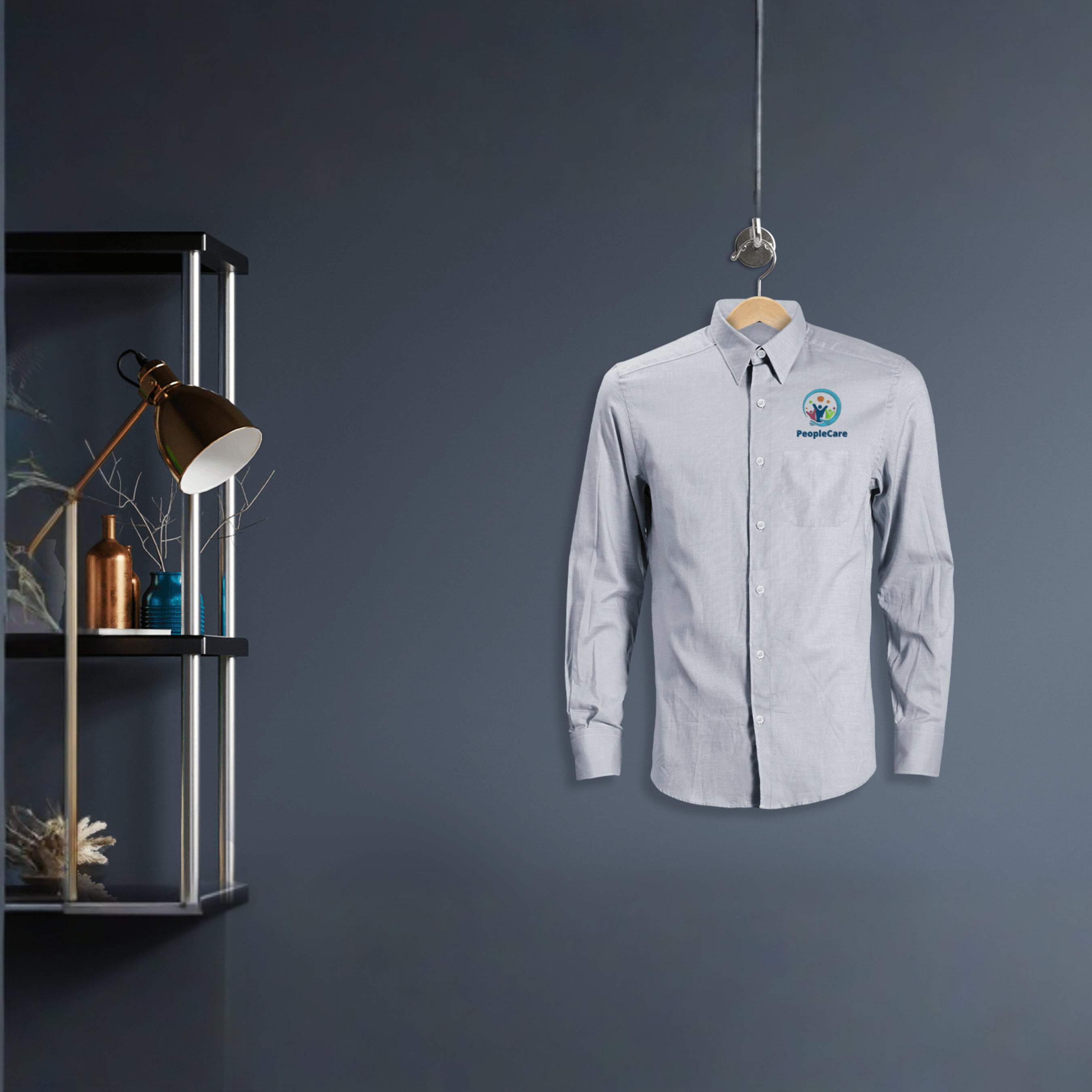 Men's Printed Full Sleeve Polyester Shirts