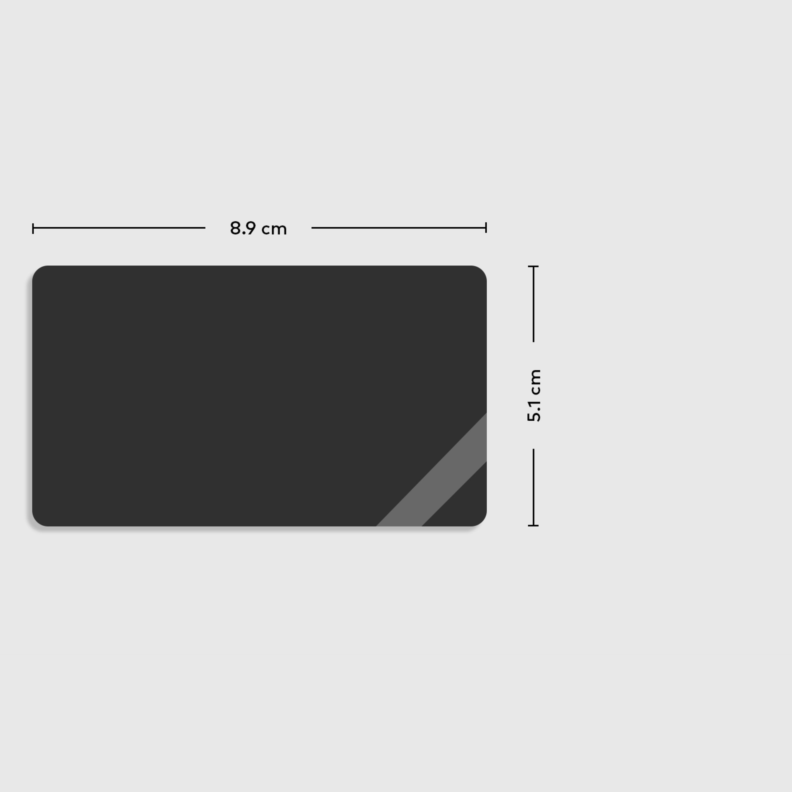 Round Corner Vising Cards