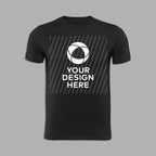 Men's Round Neck Polyester T-Shirts