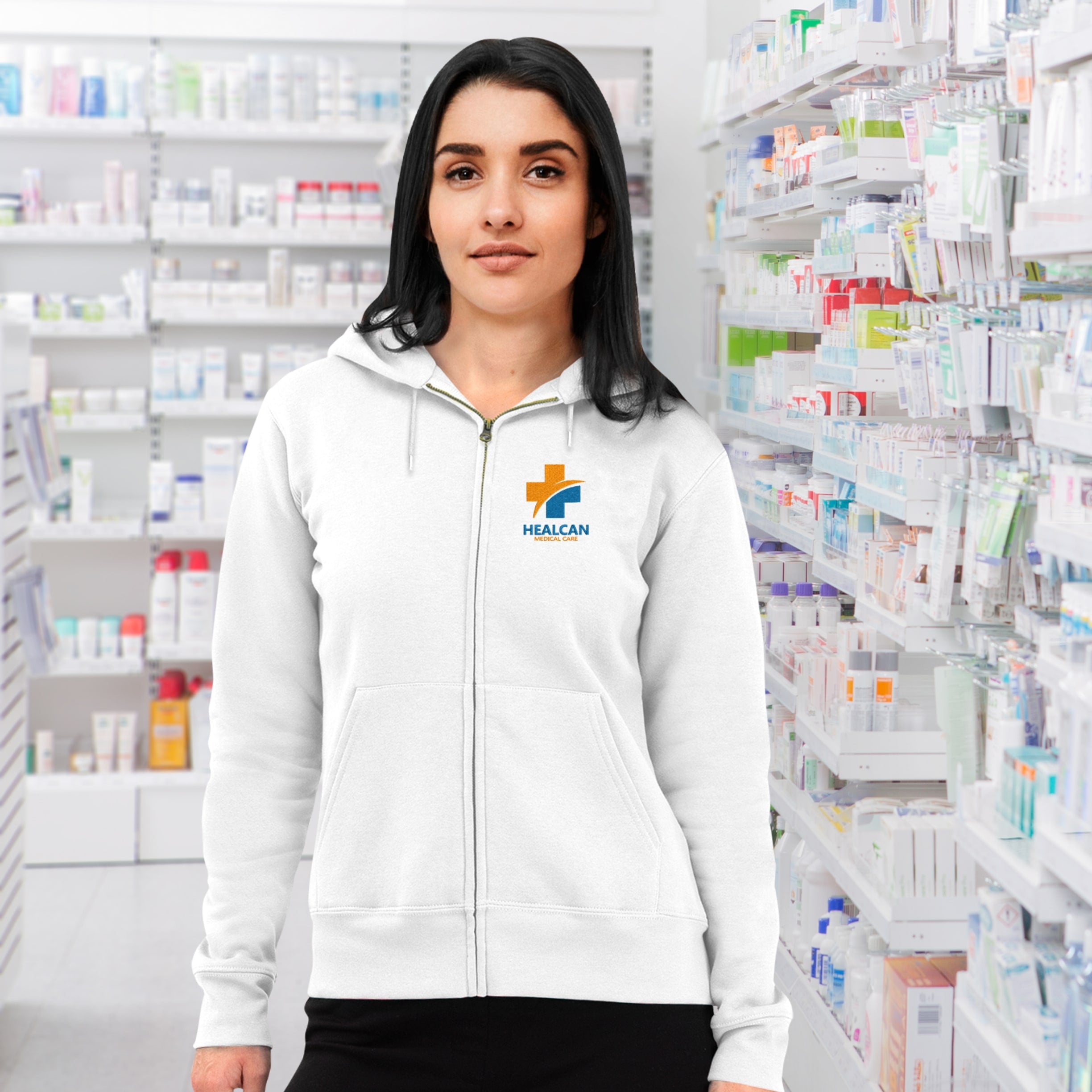 Women's Embroidered Hoodies Style Cotton T-Shirts