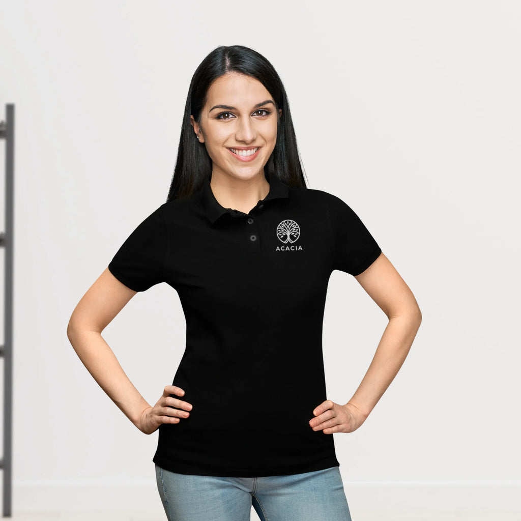 Women's Embroidered Plolo Cotton T-Shirts