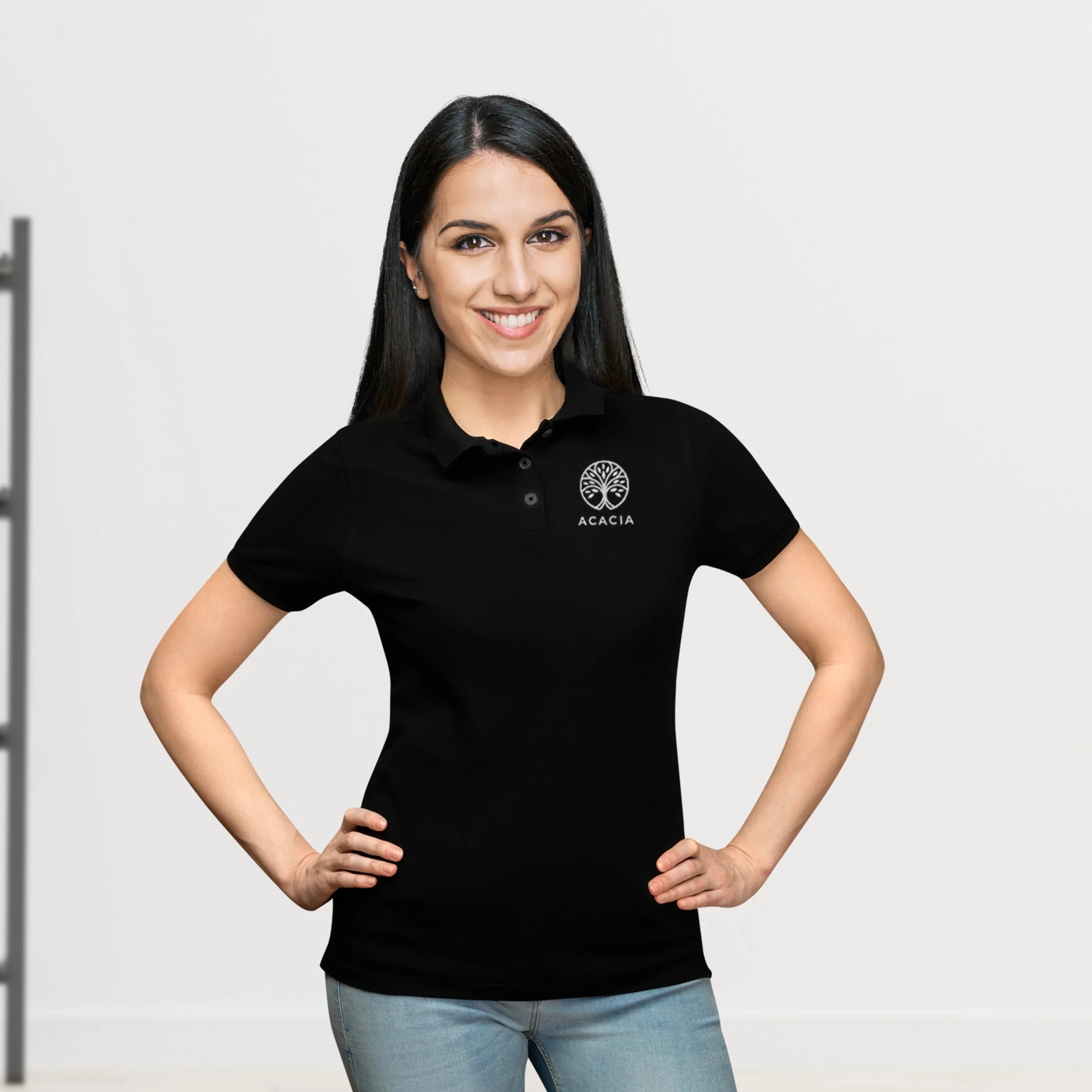 Women's Embroidered Plolo Cotton T-Shirts