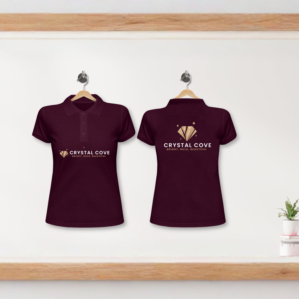Women's Embroidered Plolo Cotton T-Shirts