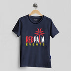 Women's Embroidered Round Neck Cotton T-Shirts