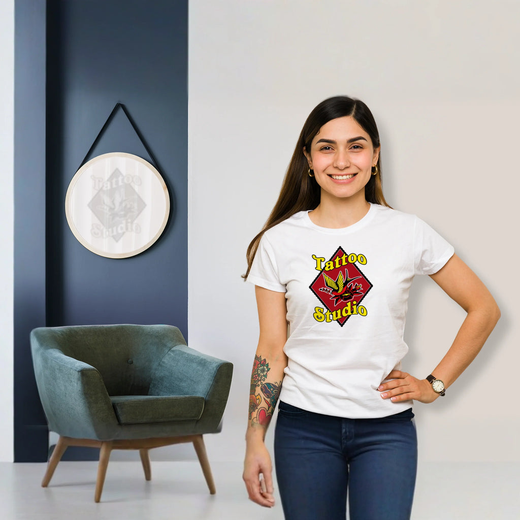 Women's Round Neck Cotton T-Shirts